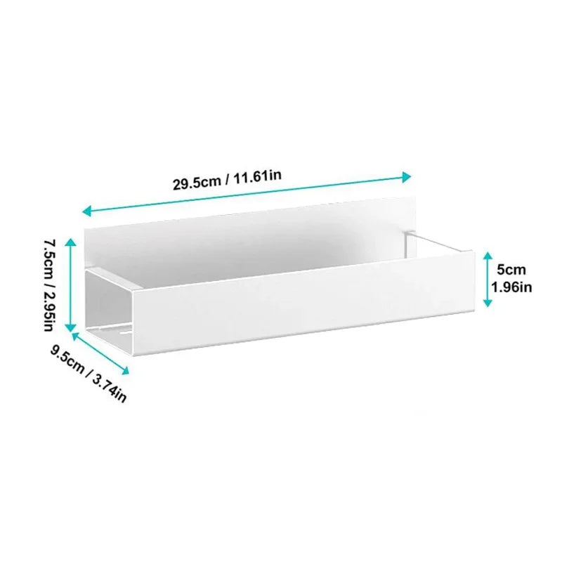 Magnetic Fridge Storage Rack Organizer | Kitchen Side Hanging Rack