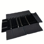 Travel Jewelry Holder Portable Necklace Roll Up Organizer Bag for Bracelets & Chains