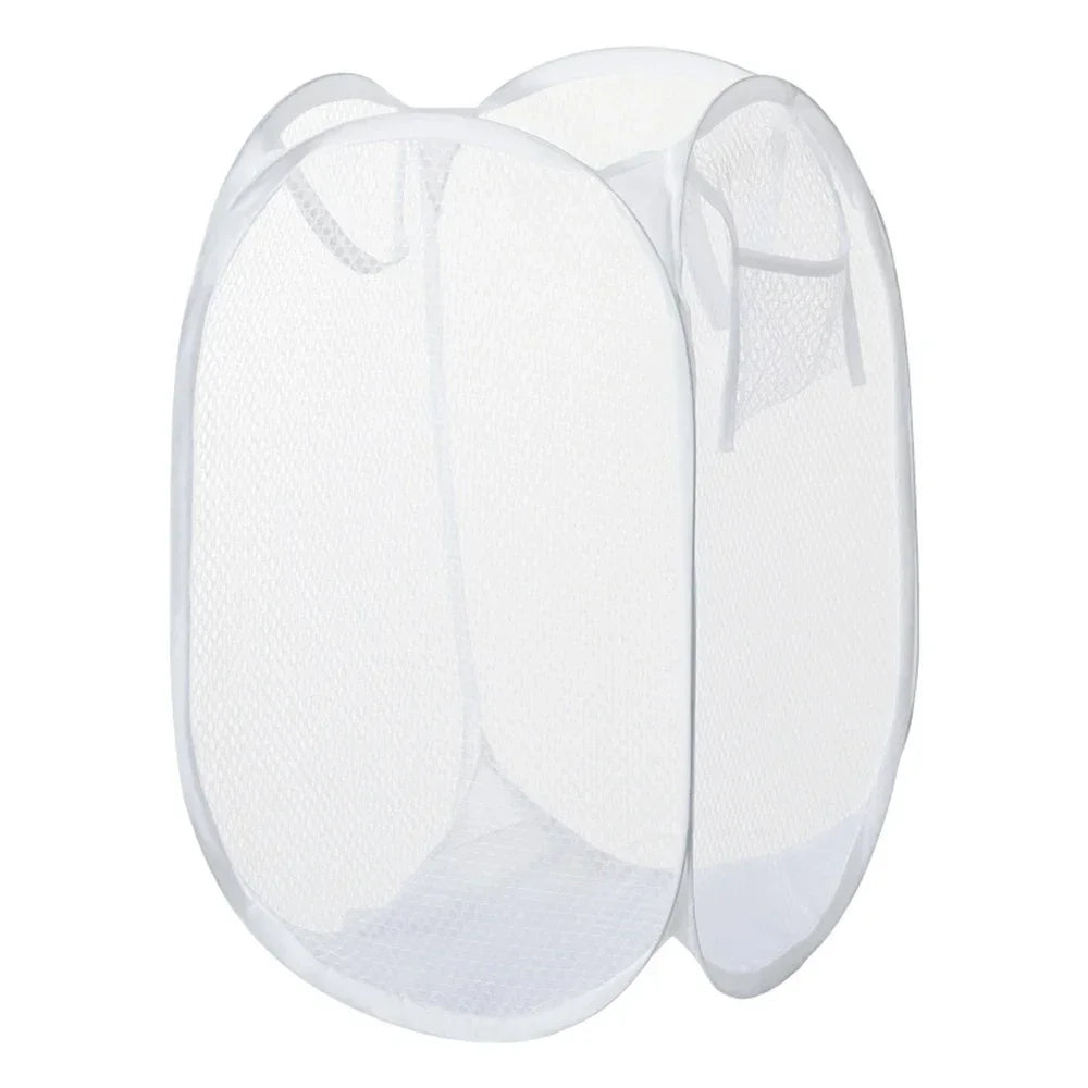 Foldable Ventilated Laundry Basket Large Capacity Portable