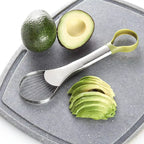 2-in-1 Stainless Steel Avocado Slicer and Peeler Tool