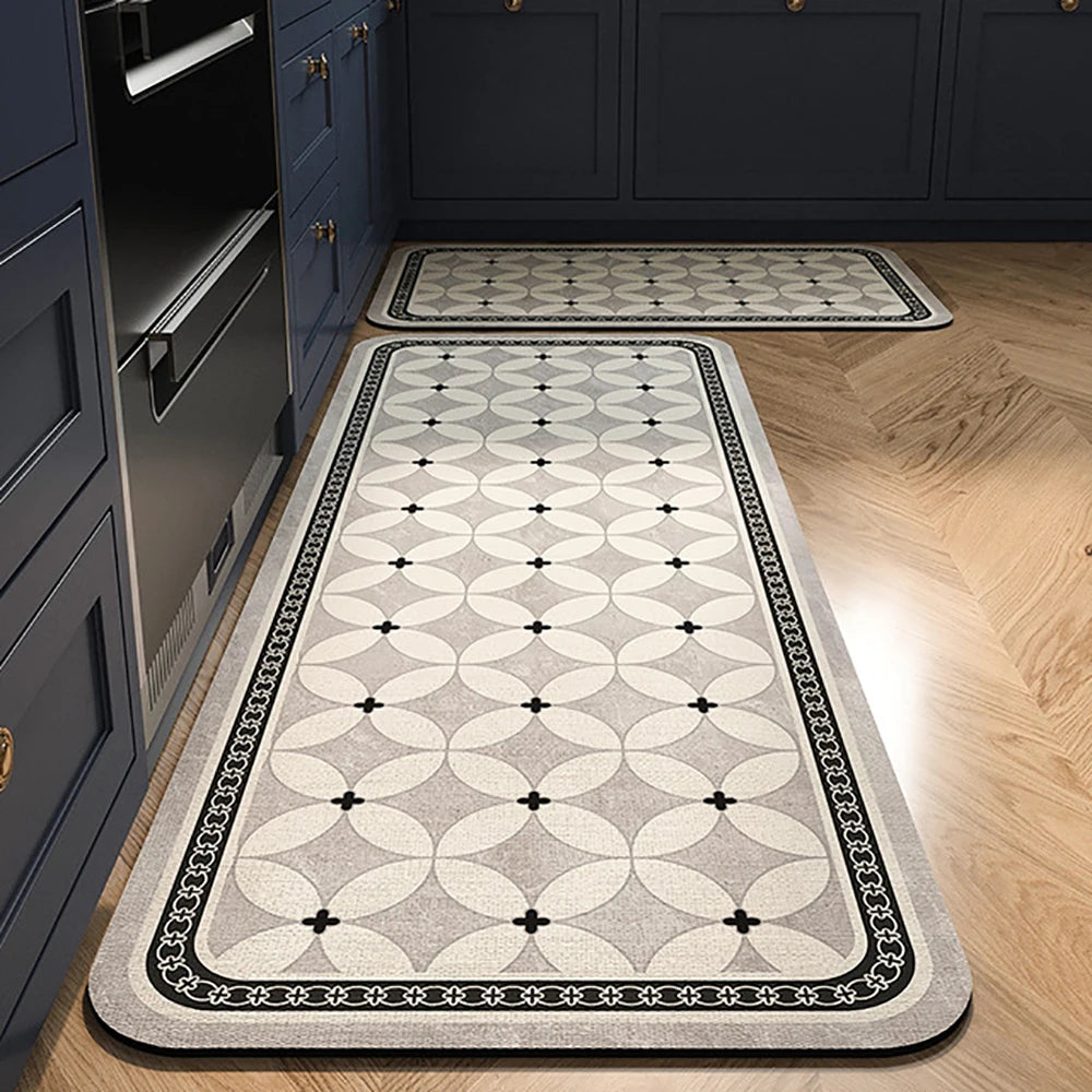 Anti-Slip Kitchen Floor Mat | Absorbent Quick-Dry Bath Rug