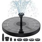 Solar Water Fountain Floating Pump for Bird Bath Pond Garden Outdoor