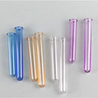 Test Tube Vase Acrylic Glass Propagation Station 5-Piece DIY Hydroponic Display Stand