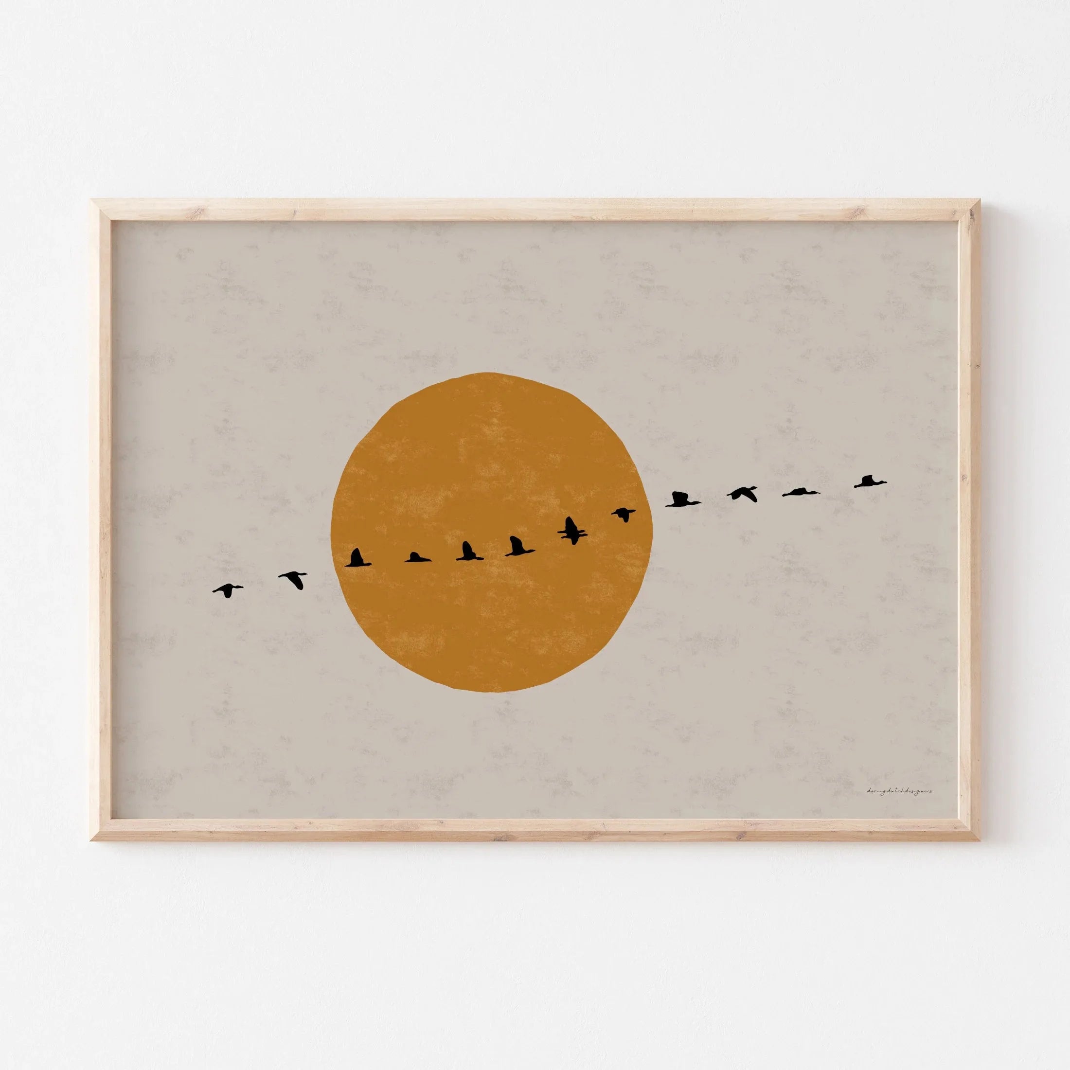 Japanese Alps Sunrise Canvas Wall Art Set of 3 – Abstract Landscape Prints