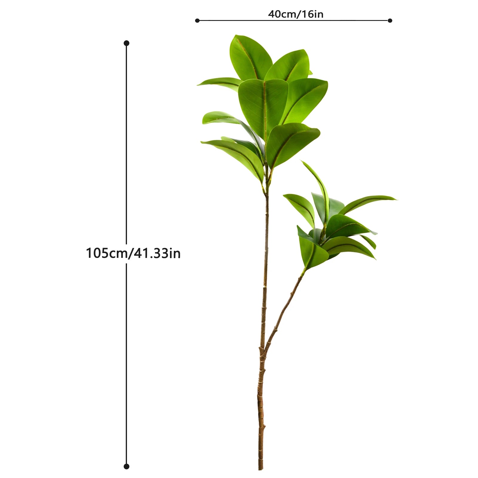 Artificial Fiddle Leaf Fig Tree Indoor Outdoor 77-135cm