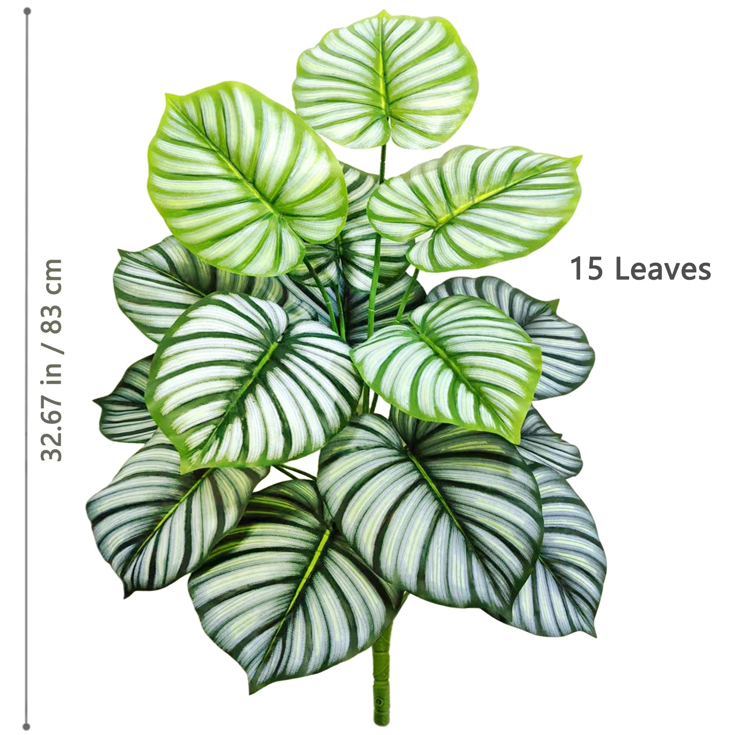 Artificial Monstera Plant Fake Palm Tree Indoor Floor Decor