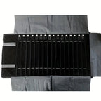 Travel Jewelry Holder Portable Necklace Roll Up Organizer Bag for Bracelets & Chains