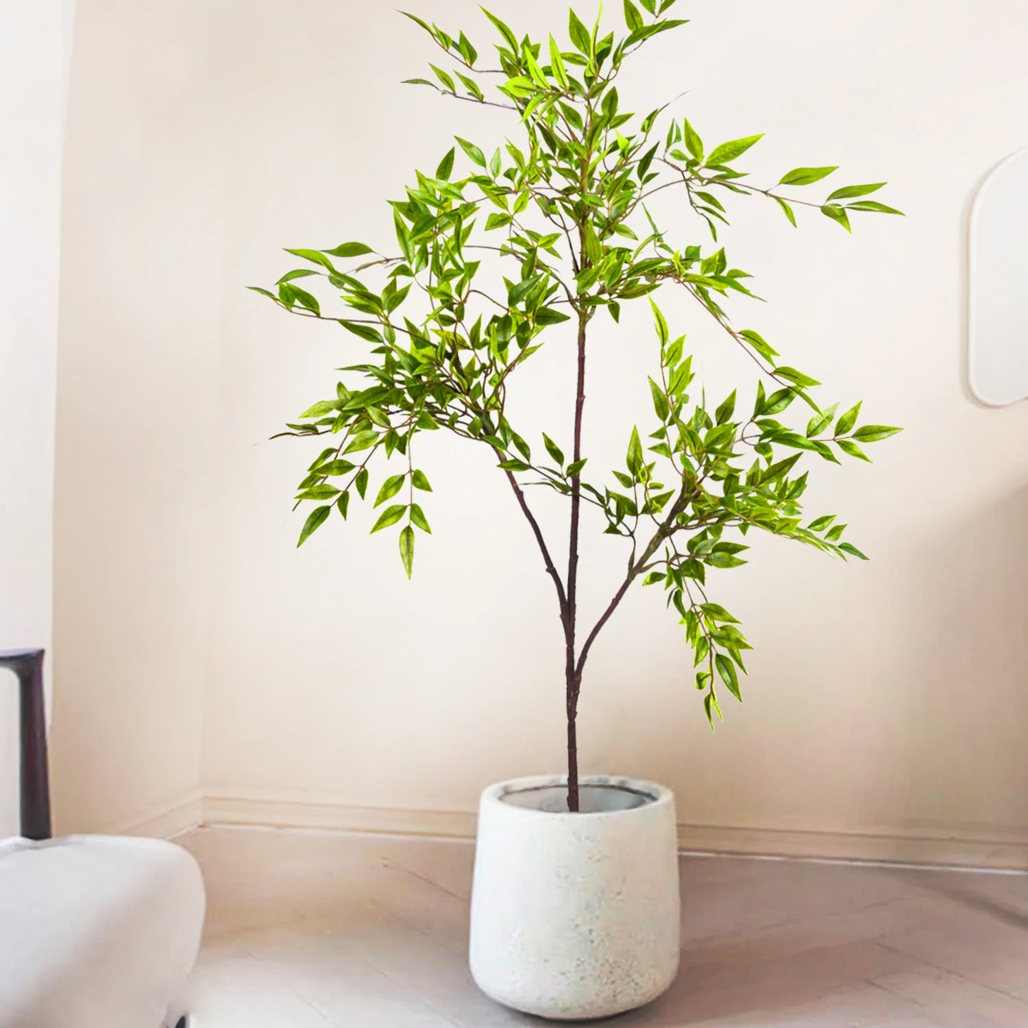 Artificial Fiddle Leaf Fig Tree Indoor Outdoor 77-135cm