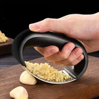 Heavy Duty Stainless Steel Garlic Press – No Peeling Required