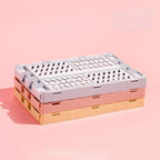 Foldable Stackable Storage Crate – Collapsible Organizer Box for Closet, Kitchen & Shelf