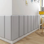 3D Wall Padding Peel Stick Upholstered Panels | Kids Room & Queen Headboard Protection | 5-Pack