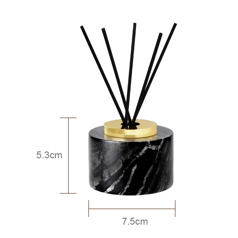 Black Marble Bathroom Accessories Set – Toothbrush Holder, Soap Dispenser & Dish Tray