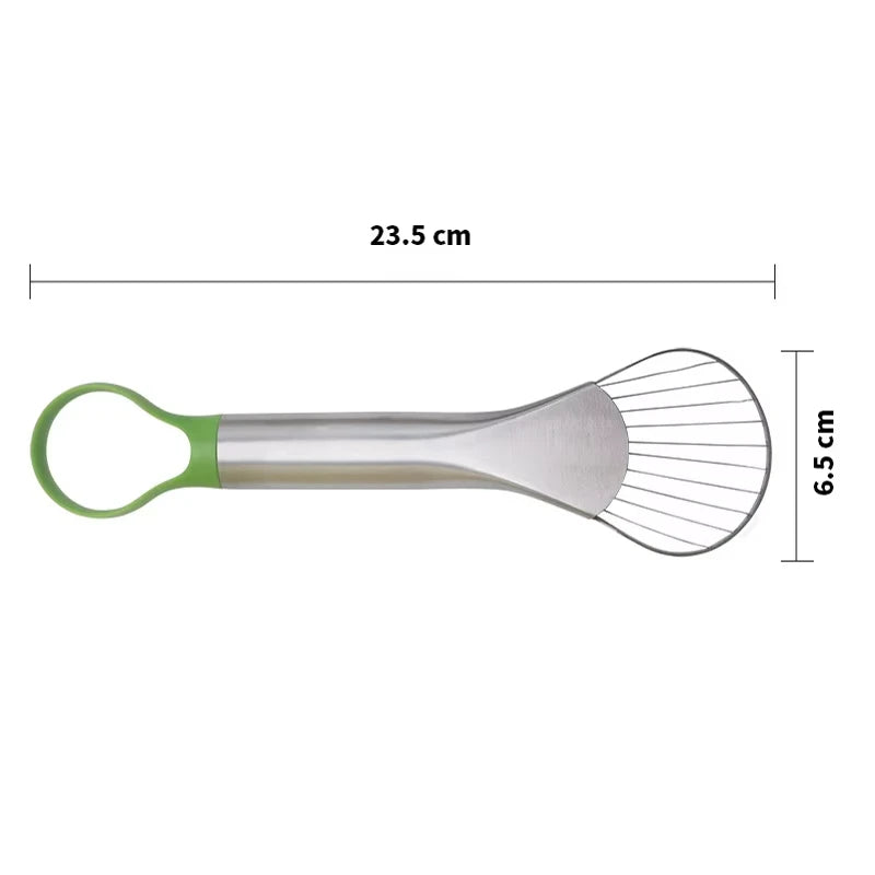 2-in-1 Stainless Steel Avocado Slicer and Peeler Tool