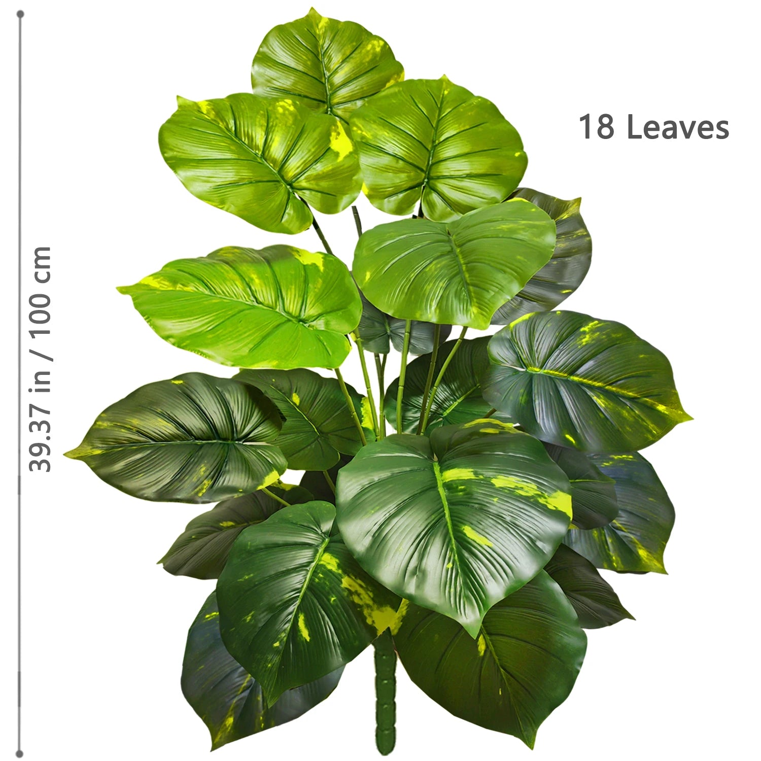 Artificial Monstera Plant Fake Palm Tree Indoor Floor Decor