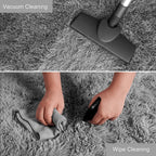 Soft Shaggy Area Rug Fluffy Non-Slip Bedroom & Living Room Carpet