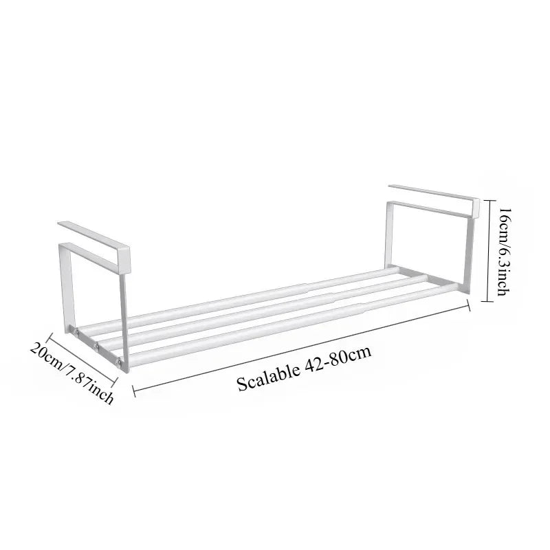Adjustable Bamboo Shoe Rack | Space-Saving 2-Tier Wardrobe Organizer