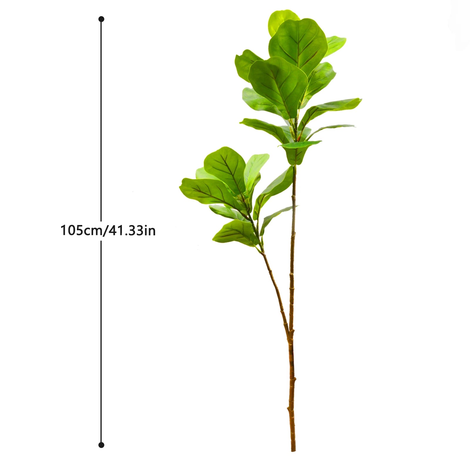 Artificial Fiddle Leaf Fig Tree Indoor Outdoor 77-135cm