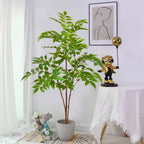 Large Artificial Ficus Tree Indoor – Tall Fake Palm Plant 76–140cm