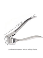 Heavy Duty Garlic Press – No Peel, Stainless Steel, Dishwasher Safe