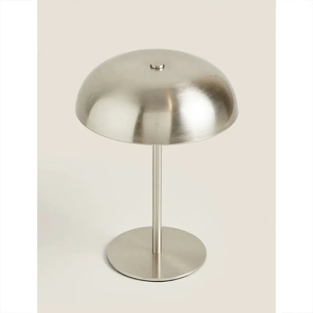 Mushroom Table Lamp Touch Control Dimmable Cordless LED Bedside Light