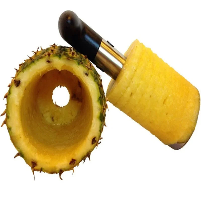 Heavy Duty Stainless Steel Pineapple Slicer, Corer & Peeler