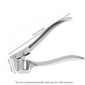 Heavy Duty Garlic Press – No Peel, Stainless Steel, Dishwasher Safe